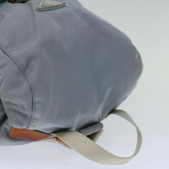 Pre Loved prada Women Light Blue Backpacks - Picture 7 of 8
